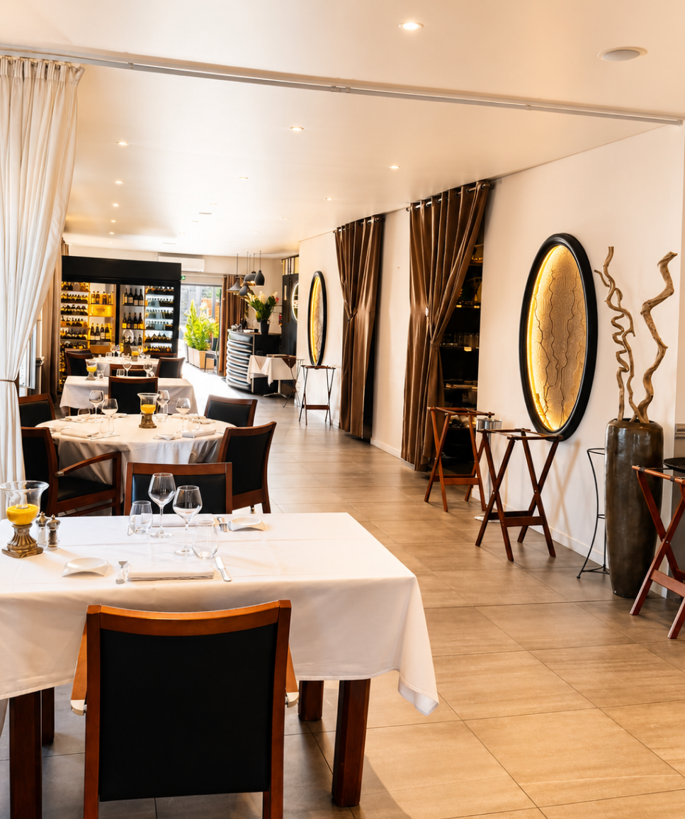 Le restaurant - La Poterne Du Pic - restaurant SAINT-MARTIN-DE-LONDRES